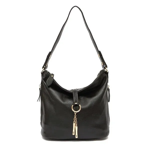 ZENCY Hobo Style Leather Handbag